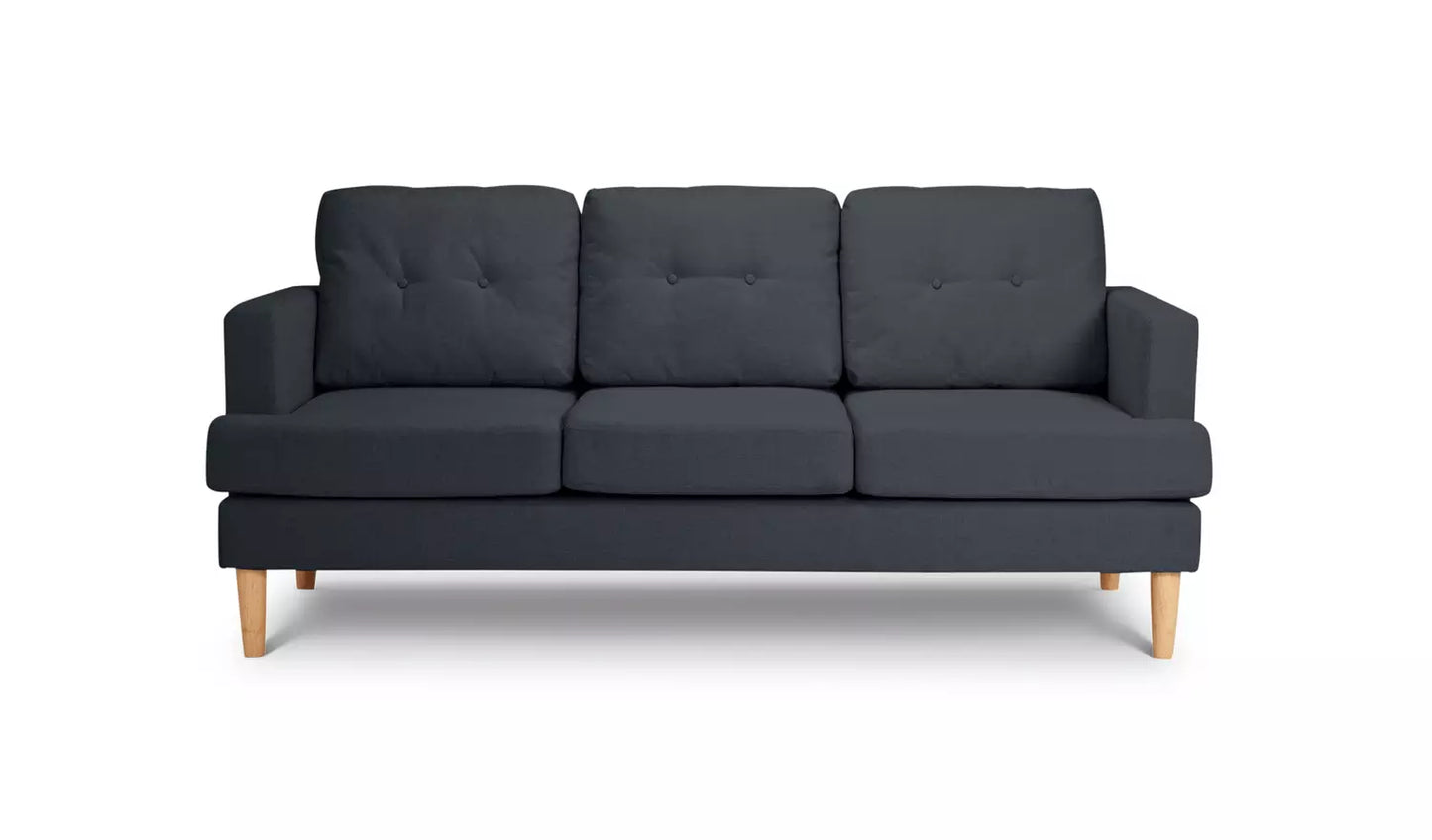 HAB JOSHUA 3 SEATER CHARCOAL