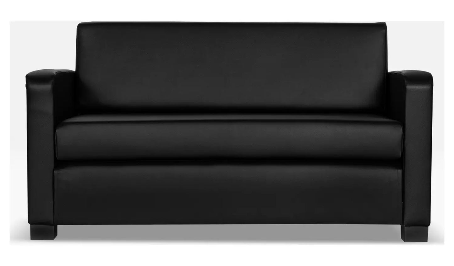 HME LUCY SOFABED PU BLACK