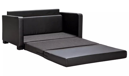 HME LUCY SOFABED PU BLACK