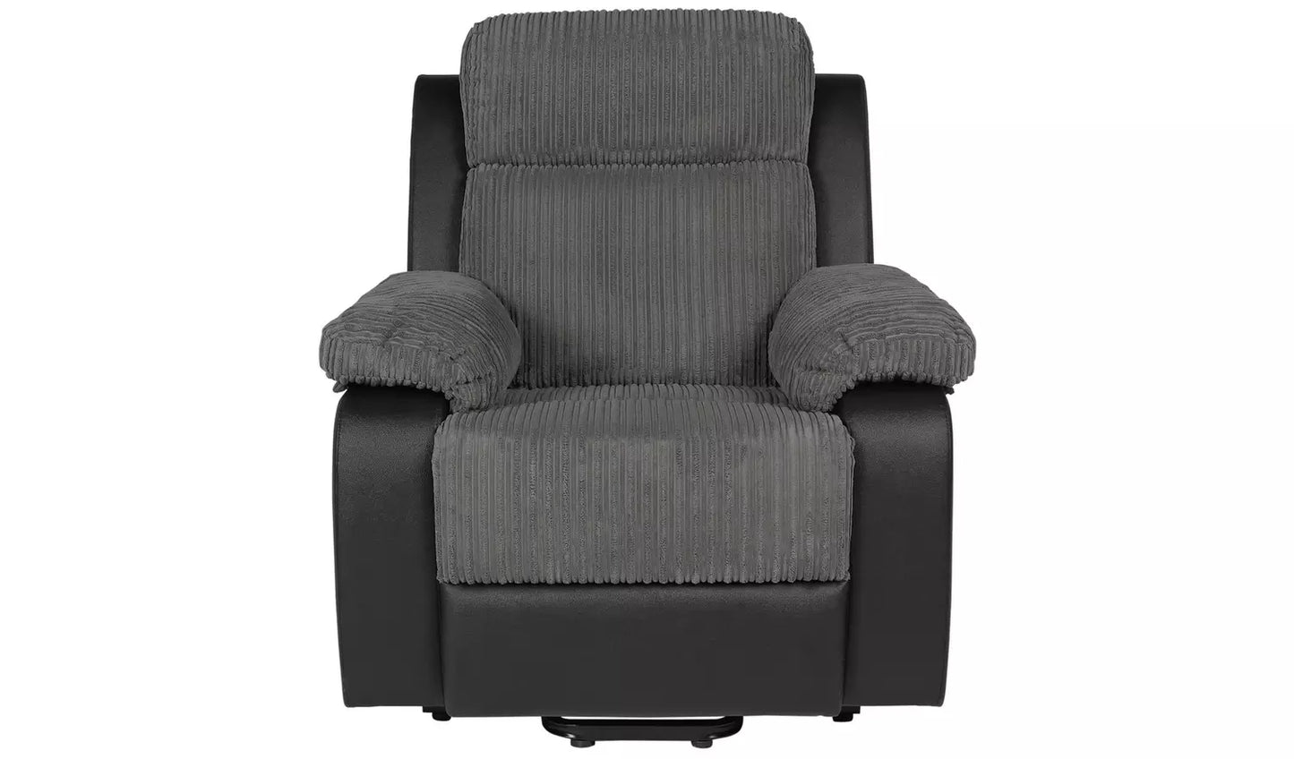 AH BRADLEY RISE & RECLINE CHAIR CHARCOAL