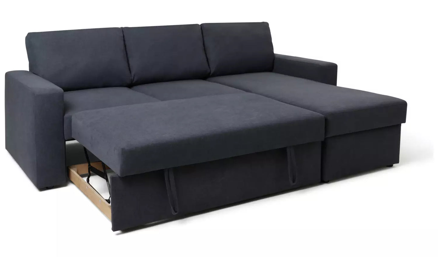 MILLER RIGHT HAND CHAISE SOFABED GREY