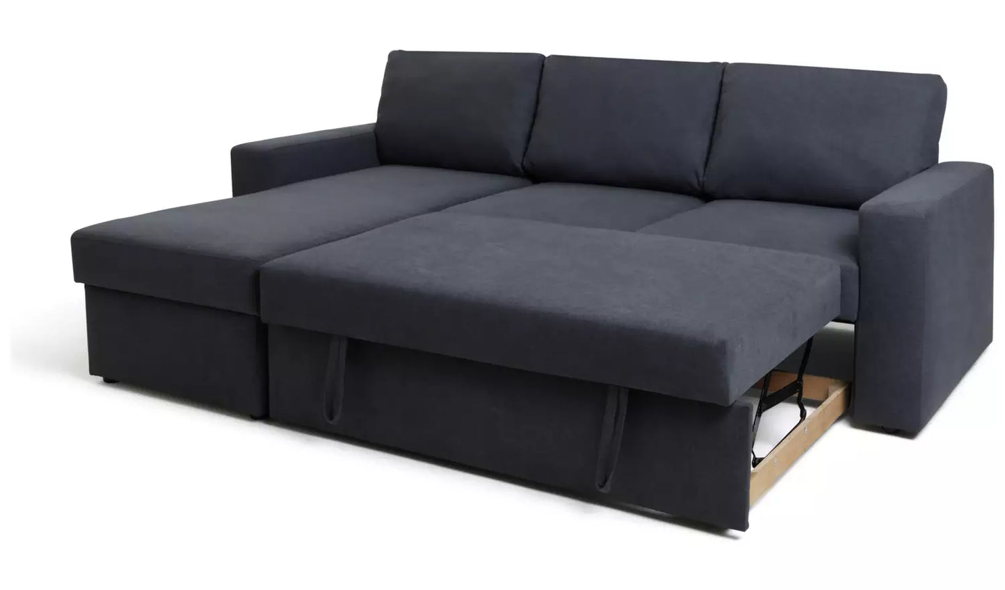 MILLER LEFT HAND CHAISE SOFABED GREY