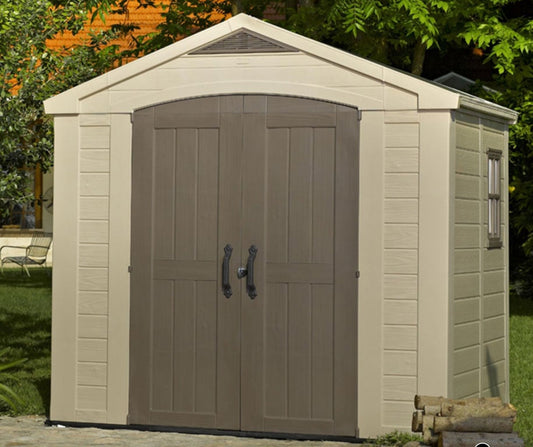 Factor Shed 8x6ft - Brown RRP £899