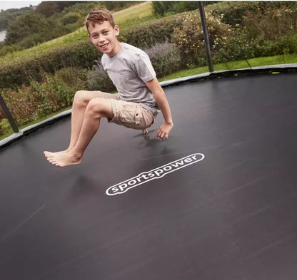 Sportspower 14ft Outdoor Kids Trampoline with Enclosure